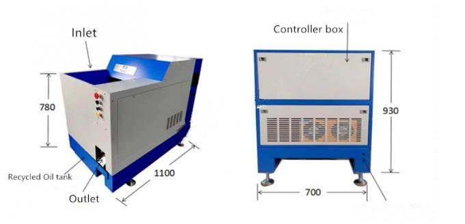เครื่องรีไซเคิลเศษทองแดงพร้อมไส้อะลูมิเนียม เครื่องอัดเศษโลหะ 2