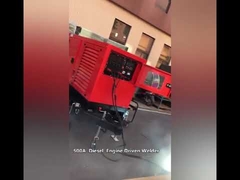 เครื่องเชื่อม Miller Arc 400A 300A เครื่องกำเนิดไฟฟ้าดีเซลแบบพ่วง เครื่องเชื่อมเครื่องยนต์ 500A