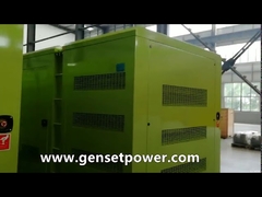 เครื่องกำเนิดไฟฟ้าดีเซล Cummins Genset แบบเก็บเสียง 35kw 75kw 220kw