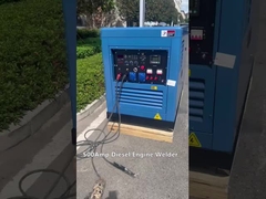 เครื่องเชื่อมมอเตอร์ดีเซล 400A 450A 500 แอมป์ เครื่องกำเนิดไฟฟ้ากระแสตรงสำหรับการเชื่อมแบบอาร์ค พร้อมเครื่องยนต์ยันม่าร์