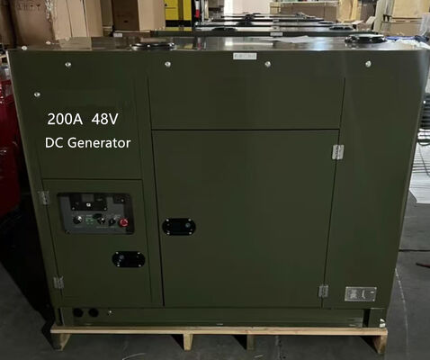 250A 300A อัตโนมัติการเริ่มต้นหยุดการชาร์จแบตเตอรี่ genset 48V dc เครื่องกําเนิดดีเซลสําหรับการใช้โทรคมนาคม