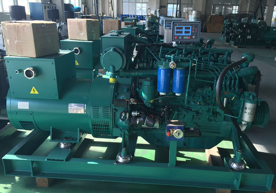 CCS class certificate Ship boat 50kw 80kw marine generator diesel engine 150kw genset sea water cooling