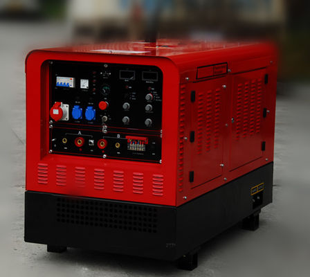เครื่องเชื่อมดีเซล เครื่องกำเนิดไฟฟ้า Kubota Engine Genset ขนาด 20kva ARC 400A ถึง 500A