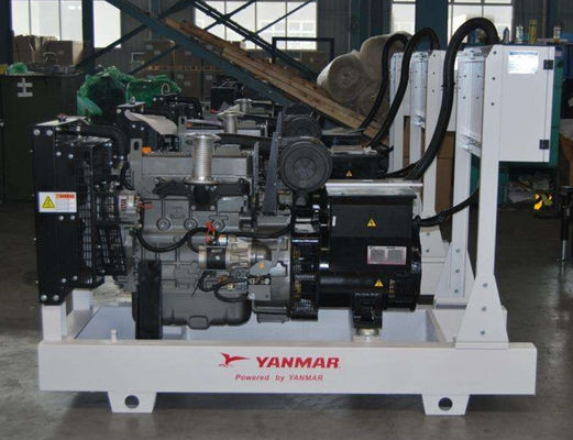 ญี่ปุ่น 4TNV98 เครื่องยนต์ Yanmar เครื่องกําเนิดดีเซล 30kva