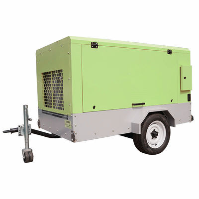 Portable 16bar 250CFM 400CFM Diesel Engine Air Compressor for Mobile Truck
