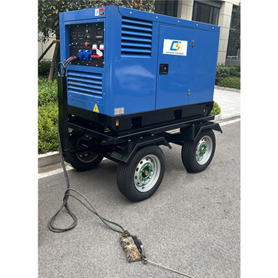 Arc Stick 500A 450Amps เครื่องเชื่อมเหล็กเกราะเงียบ 800A ไดเซล Welder Generator