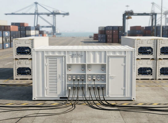 เรือท่าเรือนอกทะเล STAR COOL 300kw 500kw RefrigerationPower Pack เครื่องยนต์ดีเซล Genset สําหรับขวดเรีเฟอร์
