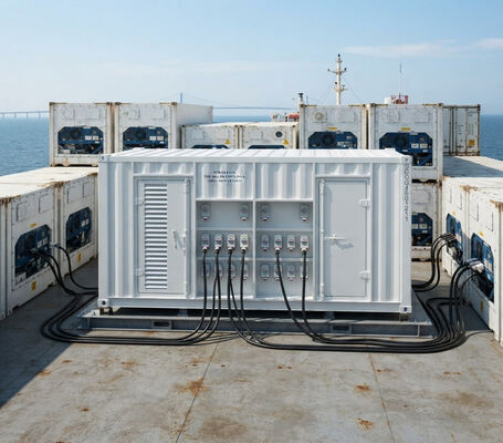 STAR COOL ไดเซล Genset Thermo King 500kw แพคพลังงาน ไดเซล มอเตอร์ Genset สําหรับเรือ Reefer ถัง