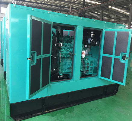 tropicalized radiator ship marine diesel generator cummins engine 80kva ATS with Silent enclosure