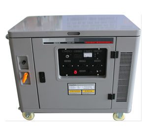 Small silent air cooled 7500w portable gasoline generator mobile genset engine single phase