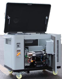 Small silent air cooled 7500w portable gasoline generator mobile genset engine single phase
