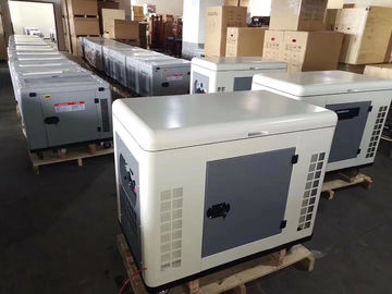 Small silent air cooled 7500w portable gasoline generator mobile genset engine single phase