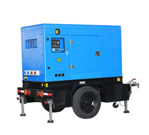 110kva 130kva Perkins Diesel Generator Trailer Towable AVR Brushless