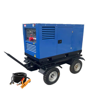 เครื่องเชื่อมรถยนต์ 800A 400A 430A 500Amp เครื่องเชื่อมเครื่องยนต์ดีเซล 2 x 2 คน เครื่องผลิตเครื่องเชื่อม