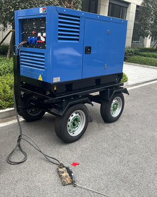เครื่องเชื่อมดีเซล Miller 800A 400Amp DC AVR Brushless พร้อมล้อ